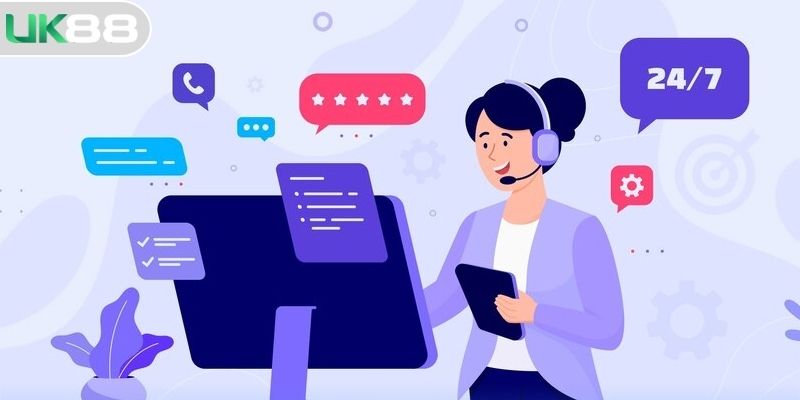 Thời gian phản hồi của UK88 chỉ trong vài phút