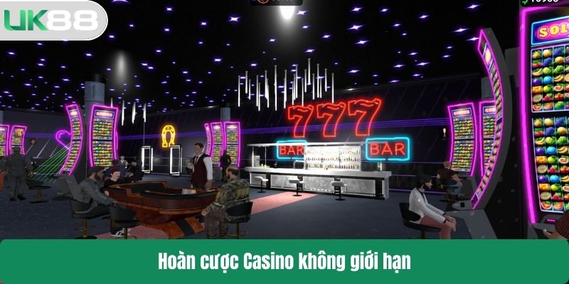 Hoàn cược Casino không giới hạn